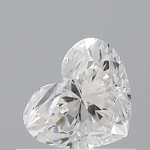 0.5 carat E-SI2 Natūralus Heart Deimantas (1)