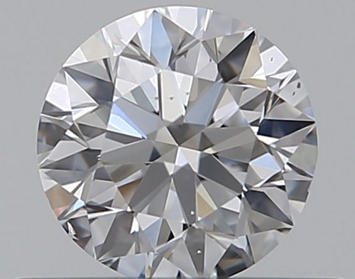 0.35 carat D-SI1 Very Good cut Natūralus Round Deimantas (1)