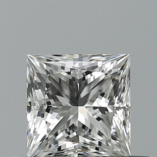 0.51 carat G-VVS1 Natūralus Princess Deimantas (1)