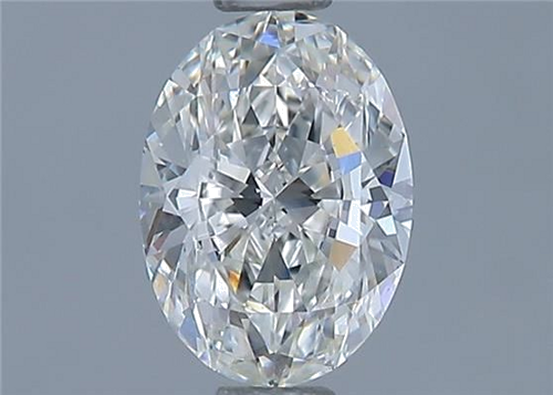 0.6 carat H-VVS1 Natūralus Oval Deimantas (1)