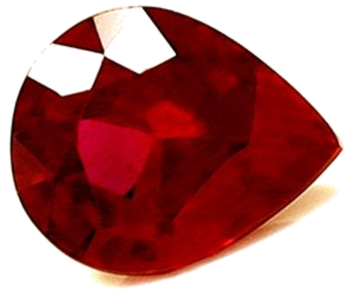 0.49 carat RED Pear Rubinas (1)