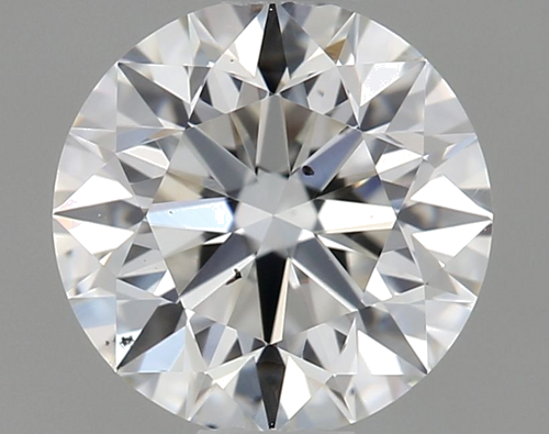 0.56 carat F-SI1 Excellent cut Natūralus Round Deimantas (1)