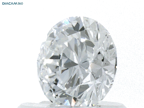 0.7 carat D-SI1 Very Good cut Natūralus Round Deimantas (1)