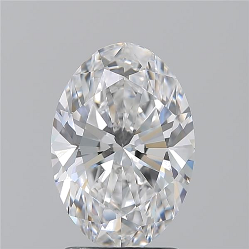 2.21 carat D-VVS1 Natūralus Oval Deimantas (1)