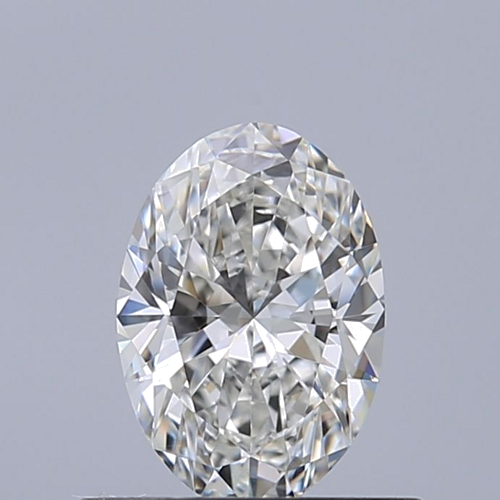 0.5 carat G-VVS1 Natūralus Oval Deimantas (1)