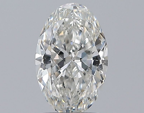 1.51 carat H-SI2 Natūralus Oval Deimantas (1)