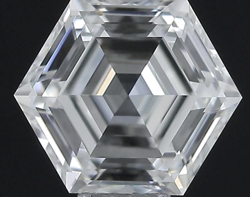 0.58 carat F-VVS2 Natūralus Hexagonal Deimantas (1)