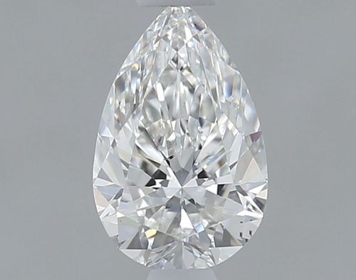 0.5 carat H-SI1 Natūralus Pear Deimantas (1)