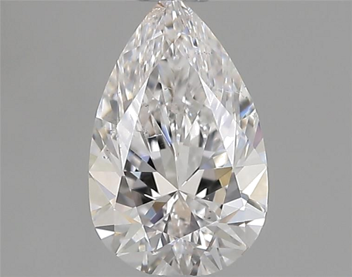 0.52 carat D-SI2 Natūralus Pear Deimantas (1)