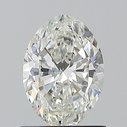 0.9 carat H-VS1 Natūralus Oval Deimantas (1)