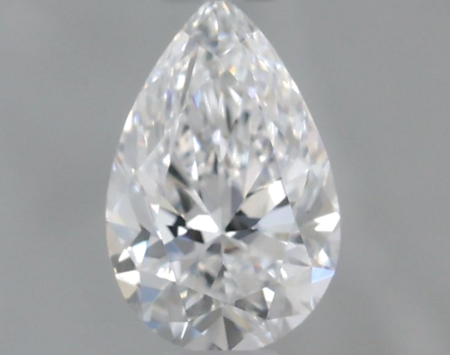 0.3 carat D-VS1 Natūralus Pear Deimantas (1)