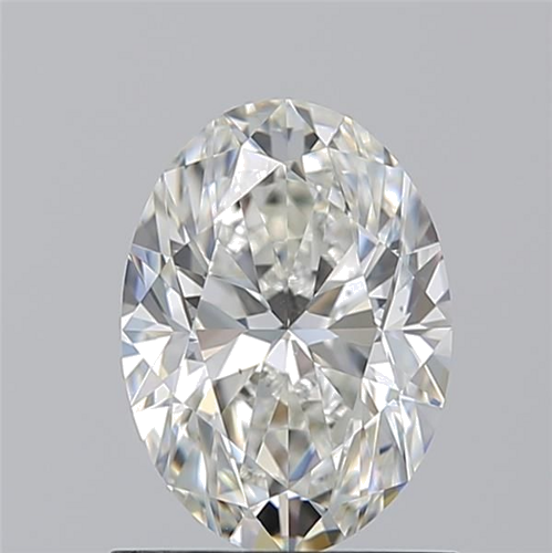 1.01 carat H-VS2 Natūralus Oval Deimantas (1)