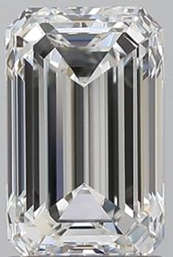 1.7 carat E-VVS2 Natūralus Emerald Deimantas (1)