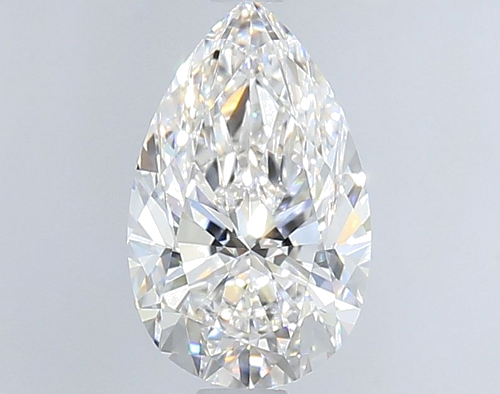 1.01 carat F-VS1 Natūralus Pear Deimantas (1)