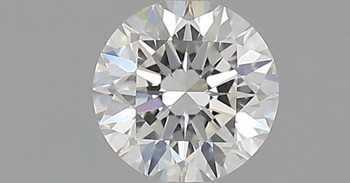 0.53 carat F-VVS1 Excellent cut Natūralus Round Deimantas (1)
