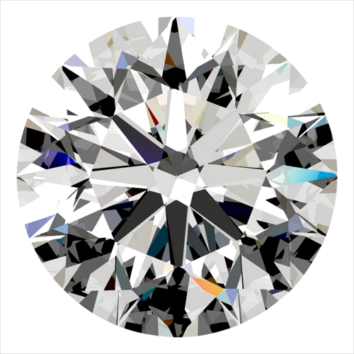 0.3 carat G-VVS1 Excellent cut Natūralus Round Deimantas (1)