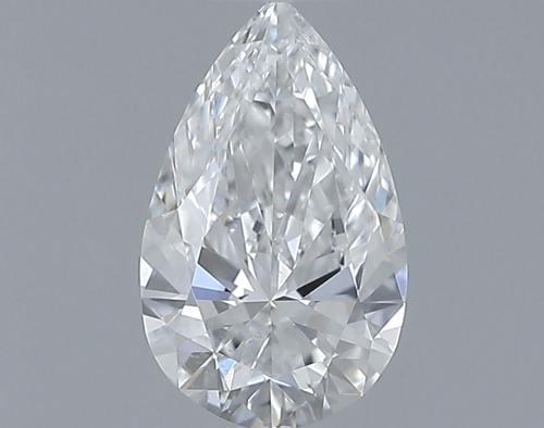 0.52 carat E-SI1 Natūralus Pear Deimantas (1)