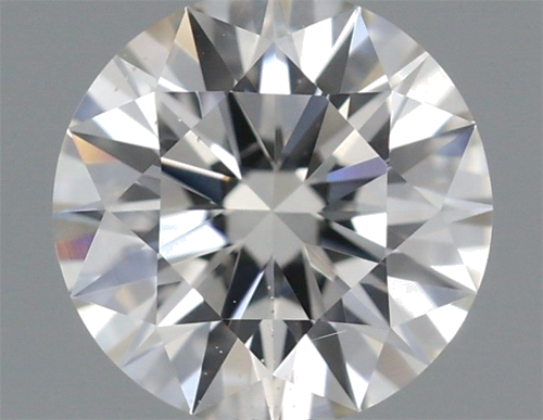 0.46 carat I-SI1 Excellent cut Natūralus Round Deimantas (1)