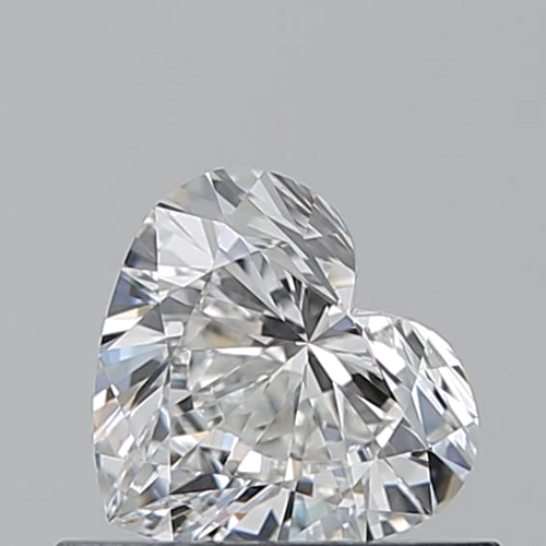 0.5 carat G-VS1 Natūralus Heart Deimantas (1)