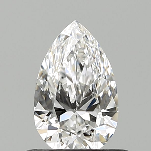 0.51 carat D-VVS1 Natūralus Pear Deimantas (1)