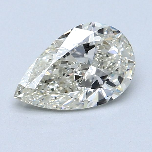 1.0 carat J-SI2 Natūralus Pear Deimantas (1)