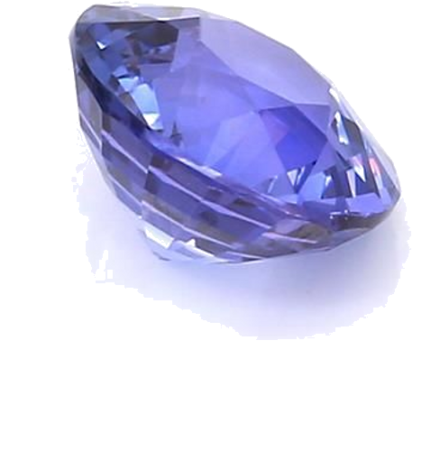2.7 carat BLUE BRILLIANTSTEP cut Round Safyras (1)
