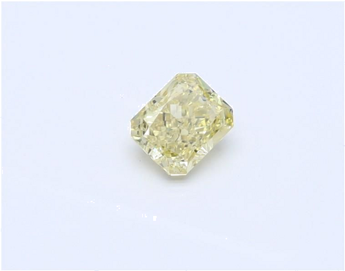 0.51 carat Fancy Yellow-VVS2 Natūralus Radiant Deimantas (1)