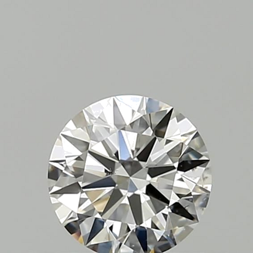 0.32 carat F-SI1 Excellent cut Natūralus Round Deimantas (1)