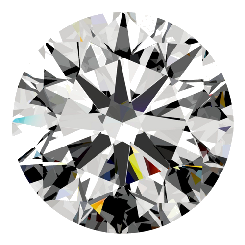 0.3 carat I-VS2 Excellent cut Natūralus Round Deimantas (1)