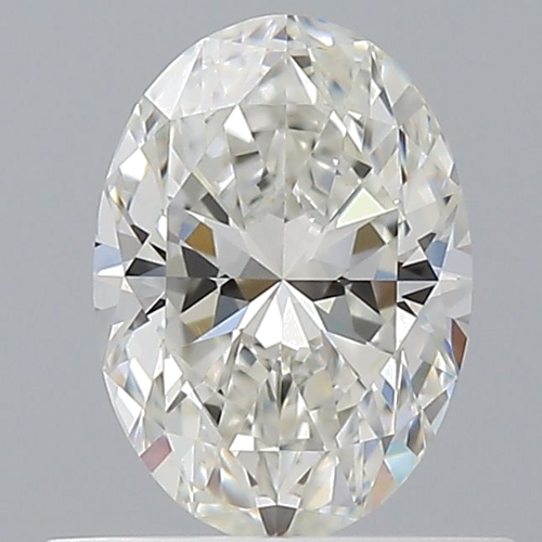 0.57 carat H-VVS2 Natūralus Oval Deimantas (1)