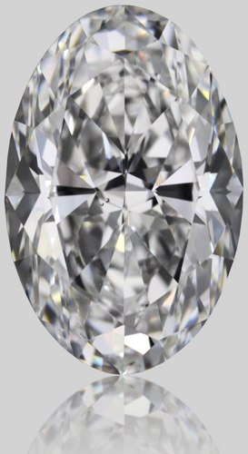 1.51 carat E-VS2 Natūralus Oval Deimantas (1)