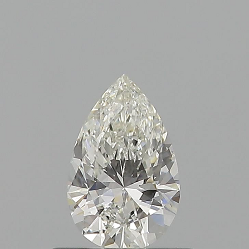 0.56 carat H-VVS1 Natūralus Pear Deimantas (1)