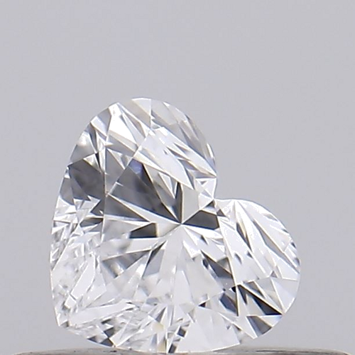 0.26 carat D-VVS2 Natūralus Heart Deimantas (1)