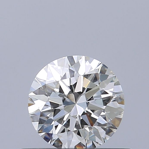 0.5 carat F-VVS1 Excellent cut Natūralus Round Deimantas (1)
