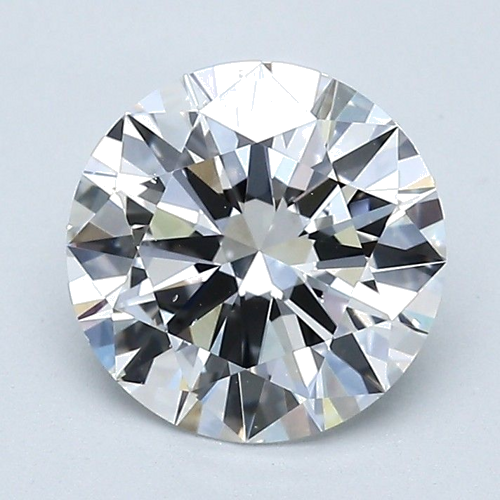 1.84 carat D-SI1 Excellent cut Natūralus Round Deimantas (1)