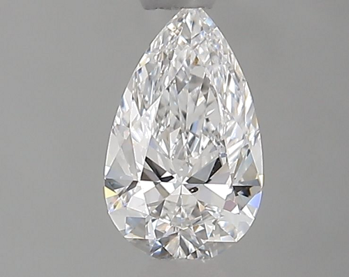 0.61 carat D-SI1 Natūralus Pear Deimantas (1)
