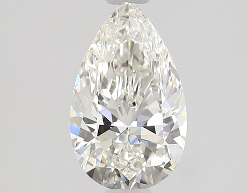 0.81 carat H-VVS1 Natūralus Pear Deimantas (1)