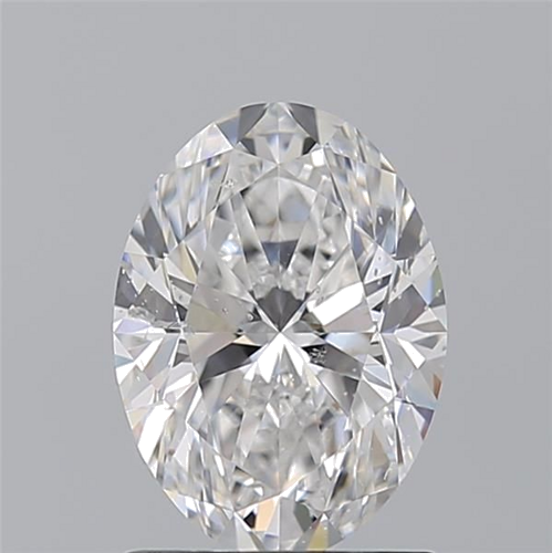1.5 carat E-SI2 Natūralus Oval Deimantas (1)