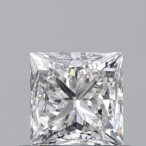 0.61 carat F-VS1 Natūralus Princess Deimantas (1)