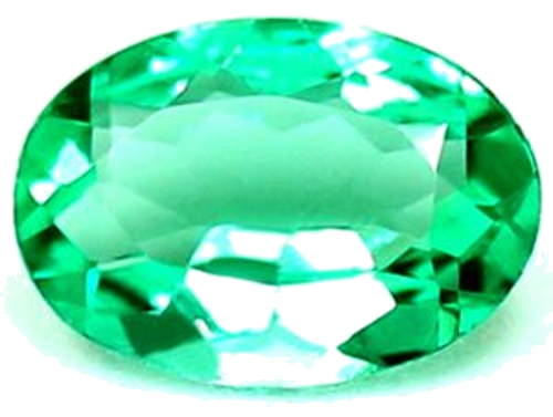 0.19 carat GREEN Oval Smaragdas (1)