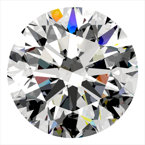 0.3 carat D-VS1 Very Good cut Natūralus Round Deimantas (1)