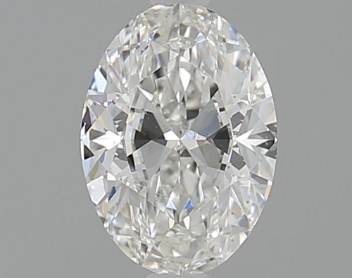 1.01 carat G-SI2 Natūralus Oval Deimantas (1)