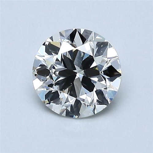 0.9 carat I-SI1 Very Good cut Natūralus Round Deimantas (1)