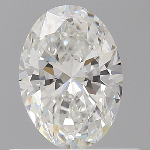 0.59 carat F-VVS1 Natūralus Oval Deimantas (1)
