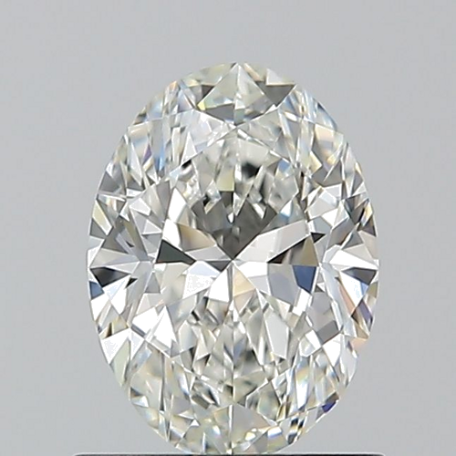 0.9 carat H-VVS2 Natūralus Oval Deimantas (1)