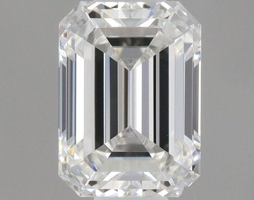 0.42 carat F-VVS2 Natūralus Emerald Deimantas (1)