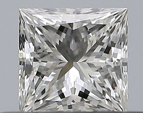 0.33 carat H-VVS1 Natūralus Princess Deimantas (1)