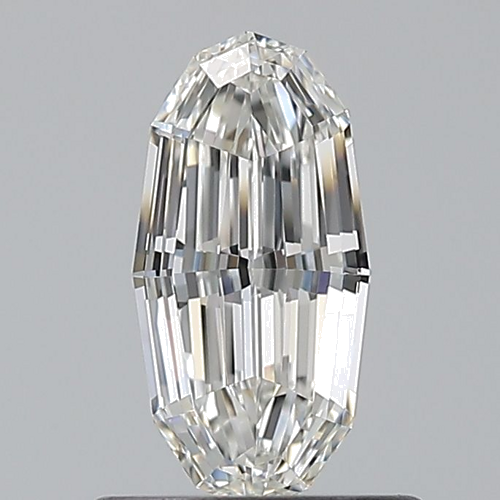 0.6 carat G-VVS2 Natūralus Oval Deimantas (1)