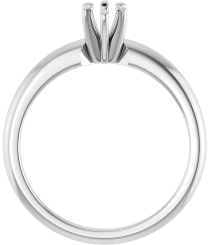 14K White  7x3.5 mm Marquise Solitaire Engagement Ring Mounting (2)