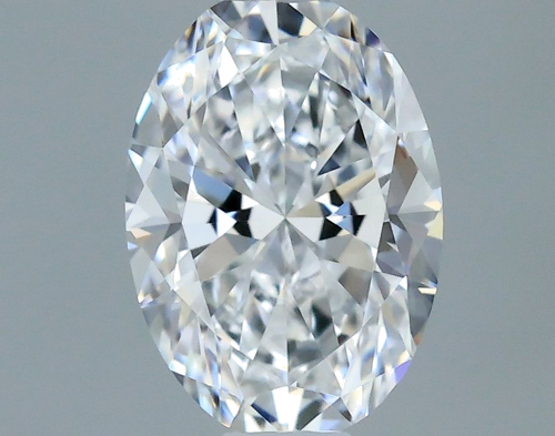 0.33 carat D-VVS1 Natūralus Oval Deimantas (1)